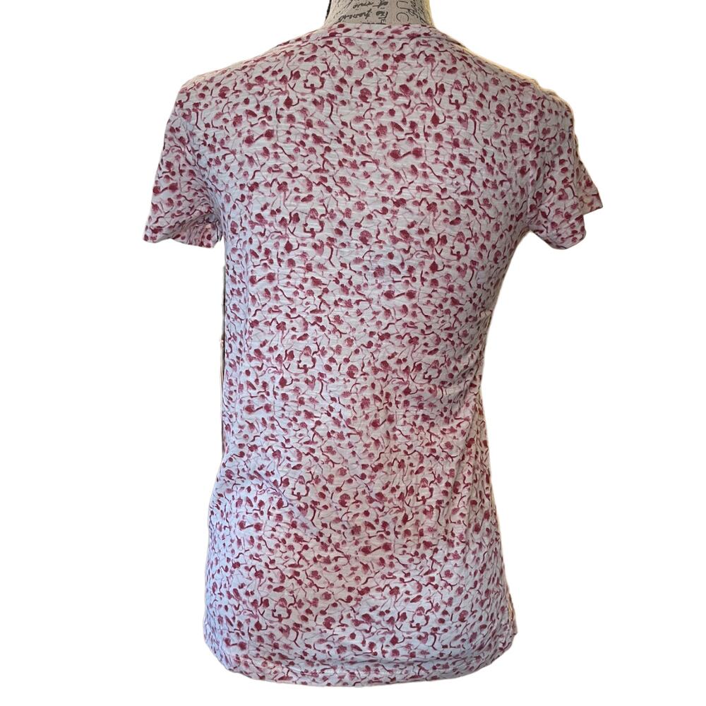 Caslon White Pink Cotton Blend Shirt Size XXS NEW - Picture 2 of 4